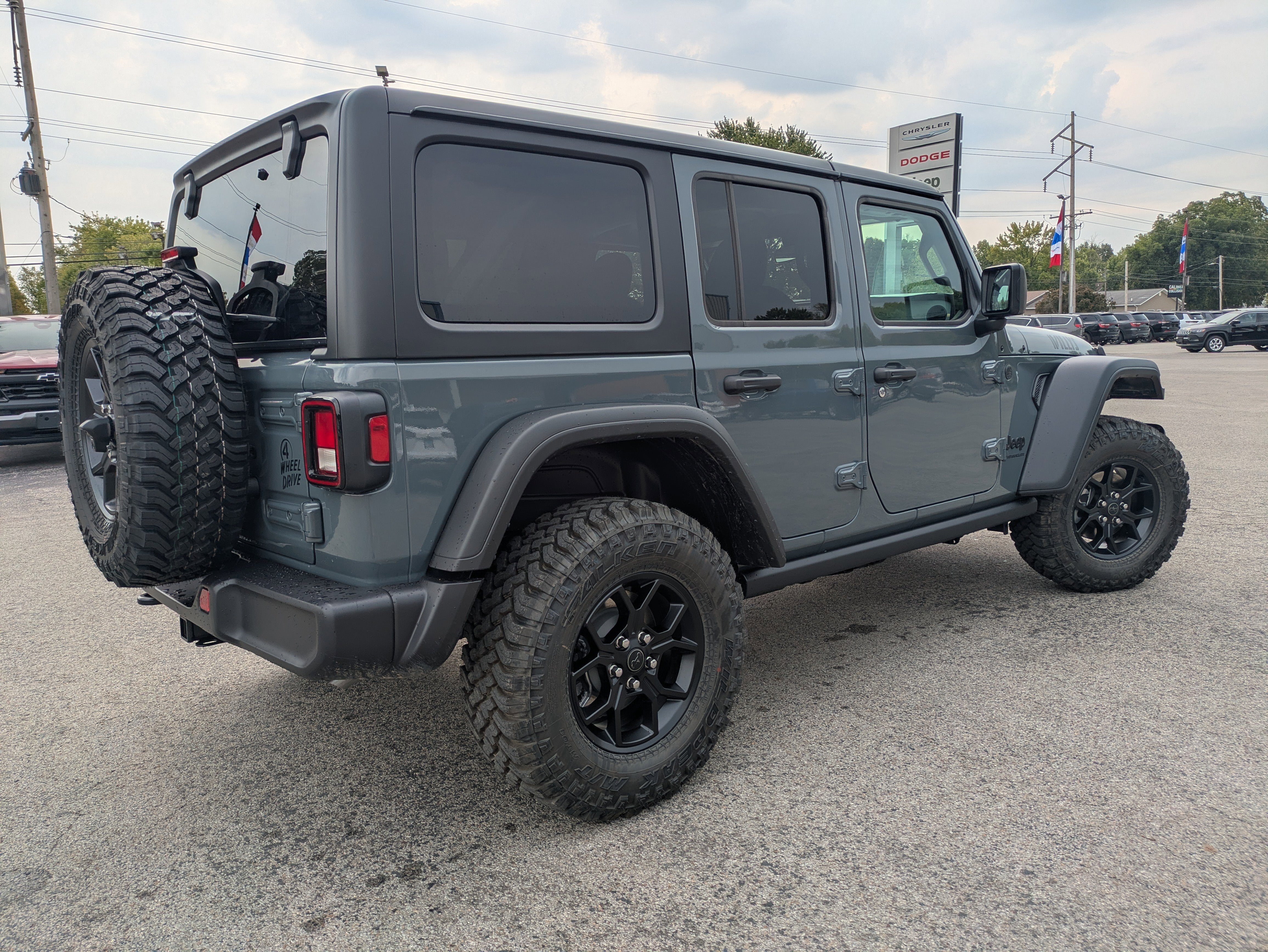 2025 Jeep Wrangler WRANGLER 4-DOOR WILLYS