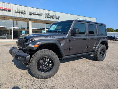 2025 Jeep Wrangler WRANGLER 4-DOOR WILLYS