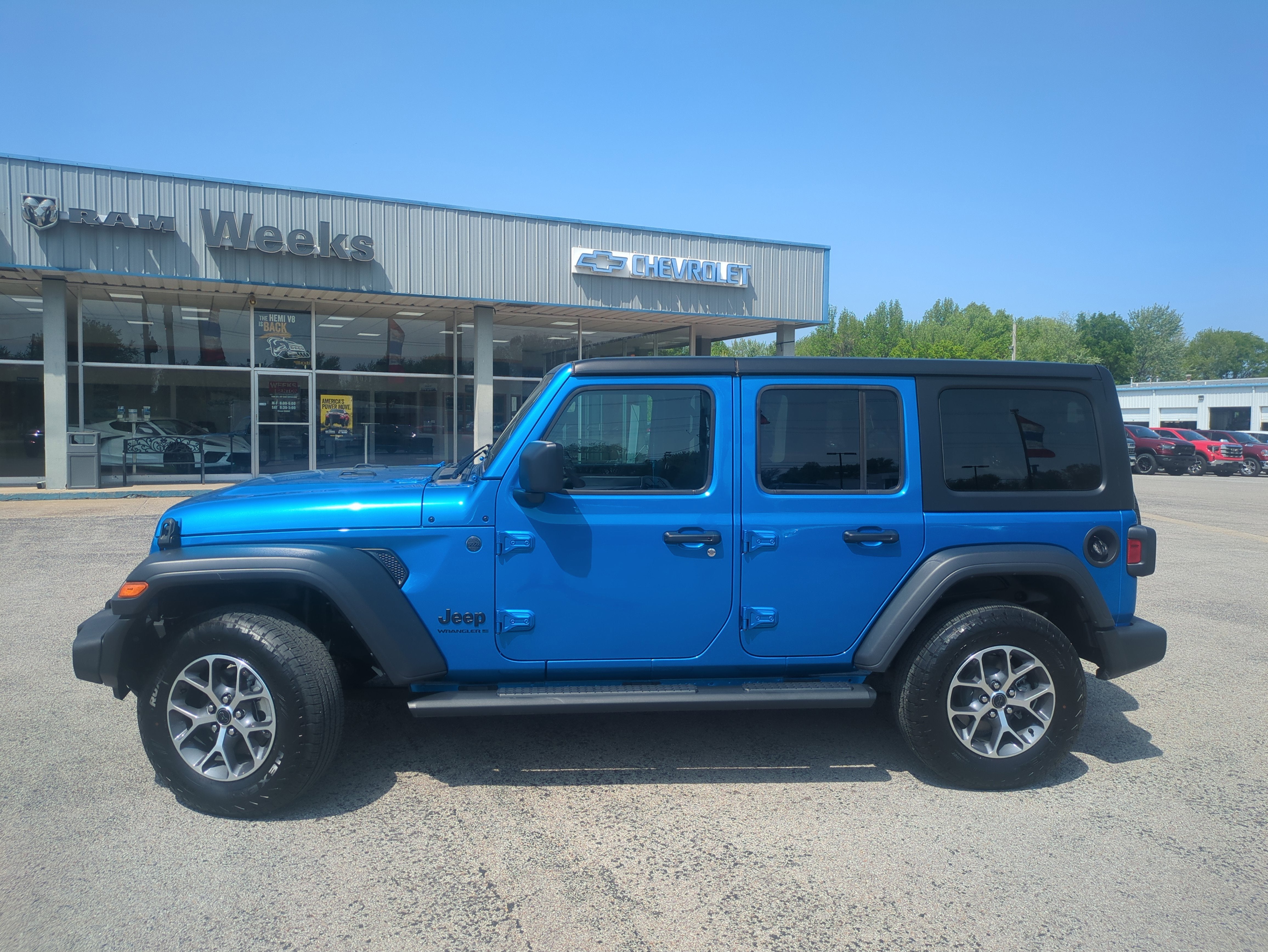 2024 Jeep Wrangler 4-Door Sport S 4x4