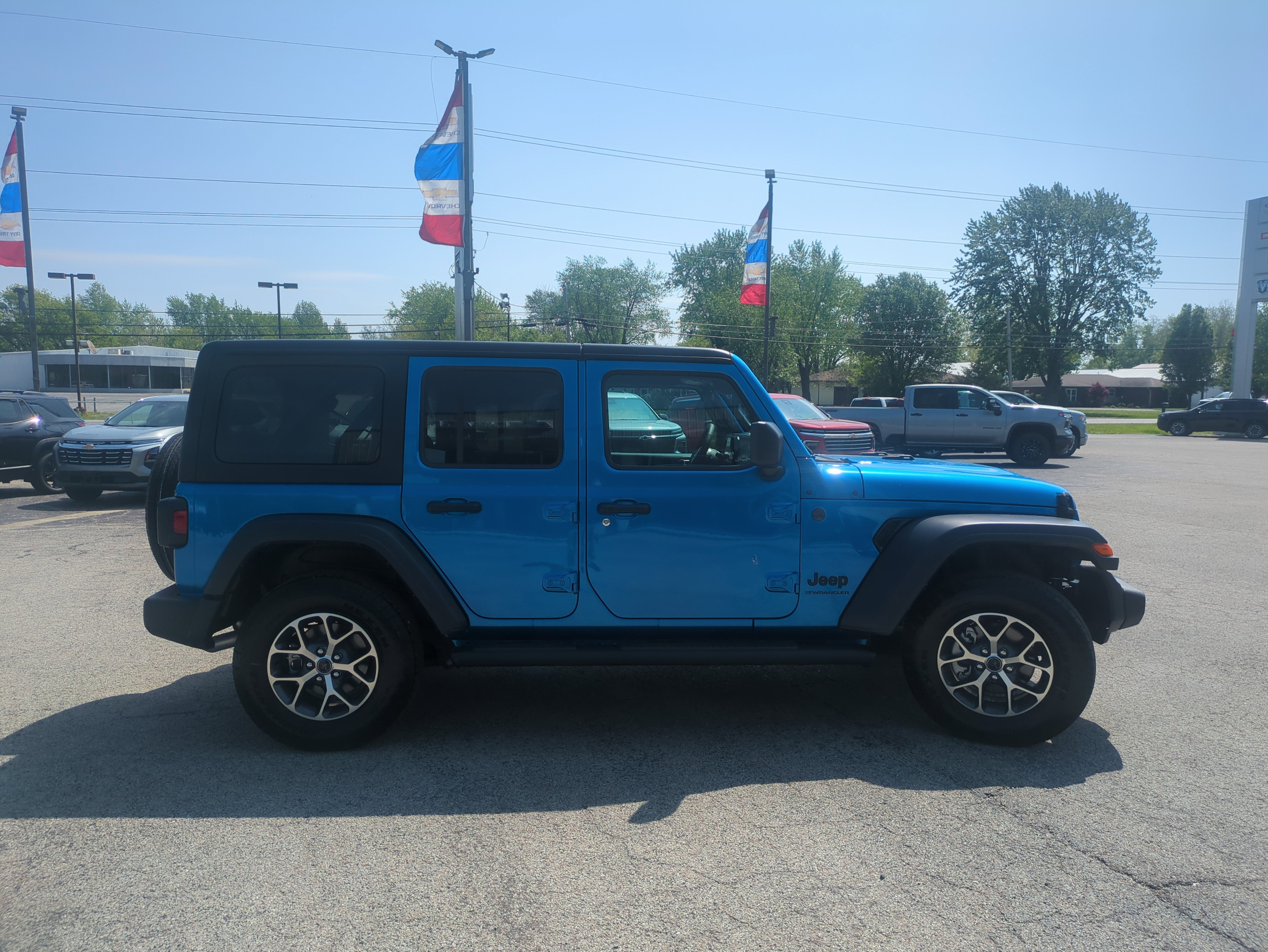 2024 Jeep Wrangler 4-Door Sport S 4x4