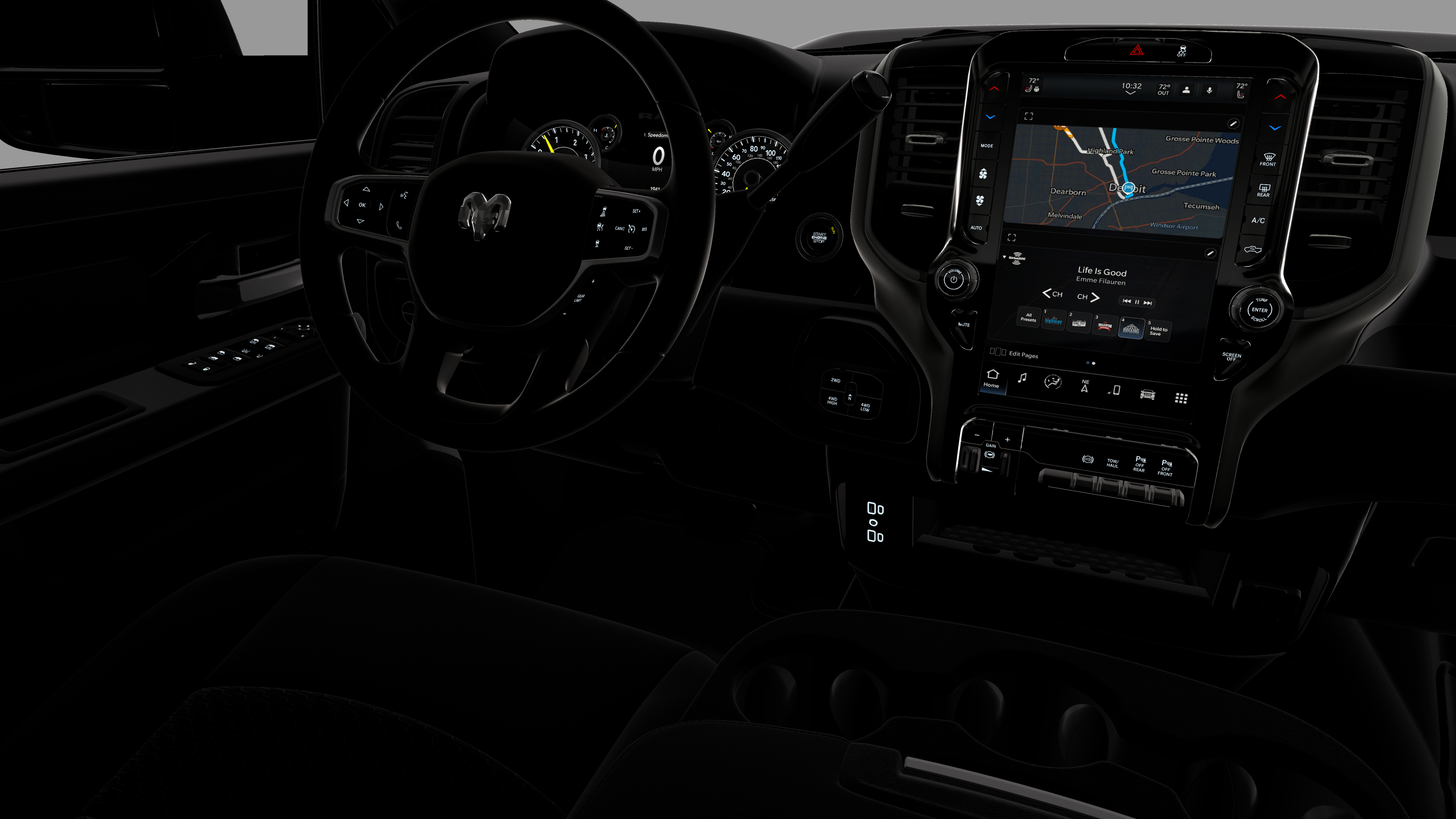 2026 RAM Ram 2500 RAM 2500 BLACK EXPRESS CREW CAB 4X4 6'4' BOX